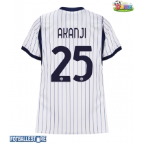 Inter Milan Manuel Akanji #25 Bortedrakt Dame 2026-27 Kortermet